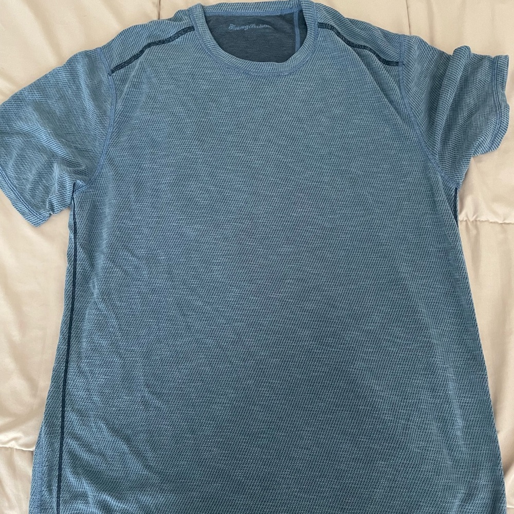 Tommy Bahama reversable flip sky shirt